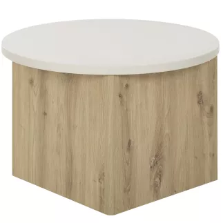 ECLYPSE│Table basse gigogne│60x96xh35/38 cm