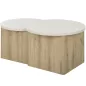 ECLYPSE│Table basse gigogne│60x96xh35/38 cm