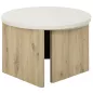 ECLYPSE│Table basse gigogne│60x96xh35/38 cm