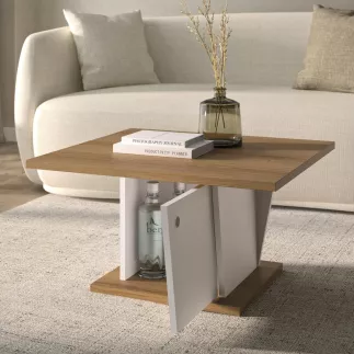 ATOS│Table basse rangement bar│69x69xh38 cm