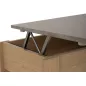DENVER│Table basse relevante "Up&Down"│52x90xh40/52 cm│Chêne rockwood DENVER│Table basse relevante "Up&Down"│52x90xh40/52 cm│Chêne rockwood