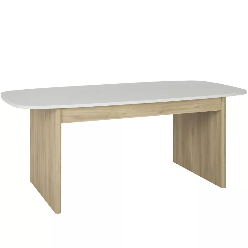 GALEO│Table angles arrondis 1 allonge│100x200/248xh78 cm│6-10 personnes GALEO│Table angles arrondis 1 allonge│100x200/248xh78 cm│6-10 personnes