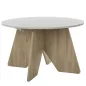 GALEO│Table ronde 1 allonge│120/160xh74 cm│4-6 personnes