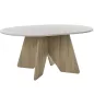 GALEO│Table ronde 1 allonge│120/160xh74 cm│4-6 personnes
