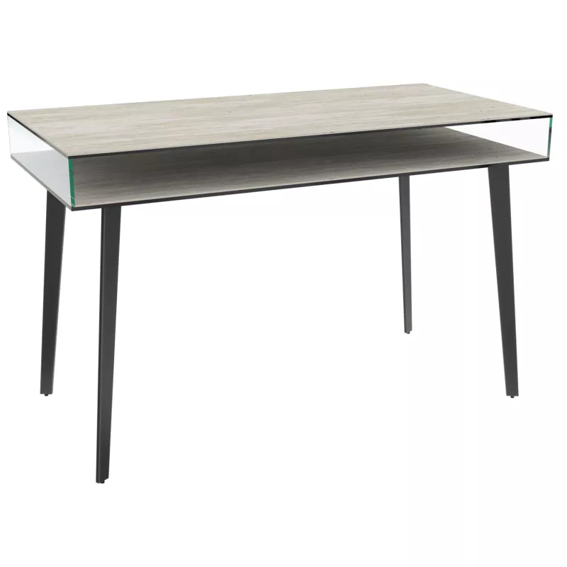 BOSTON │Bureau 120x60 cm│Piétement acier laqué noir mat│Coloris à choix BOSTON │Bureau 120x60 cm│Piétement acier laqué noir mat│Coloris à choix