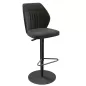 BUDAPEST│Tabouret H115 cm - Assise pivotante 360°│Tissus à choix