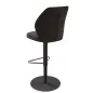 BUDAPEST│Tabouret H115 cm - Assise pivotante 360°│Tissus à choix
