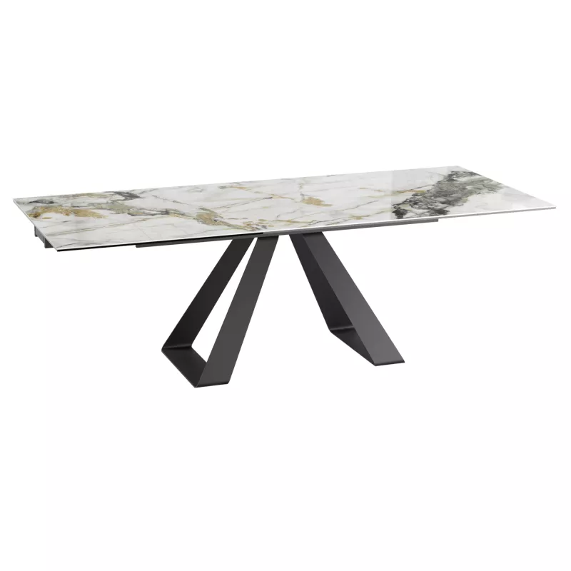 ASCENSION │Table extensible L 190-270 cm│Plateau céramique│Coloris à choix