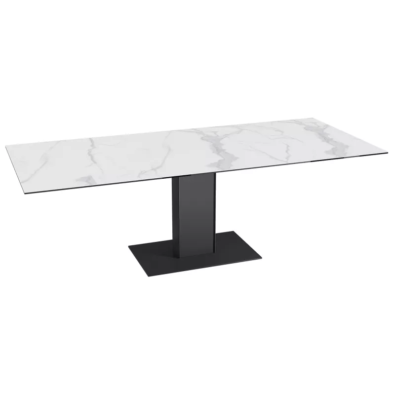 CONNEXION│Table extensible L 150-230 cm│Plateau céramique│Coloris à choix