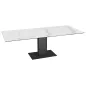 CONNEXION│Table extensible L 150-230 cm│Plateau céramique│Coloris à choix