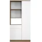 EDEN│Buffet haut 2 portes 1 tiroir│41x100xh200 cm│Blanc