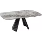 GOTHAM│Table extensible L 190-270 cm│Plateau céramique│Coloris à choix