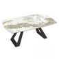 MICHIGAN│Table extensible L 190-270 cm│Plateau céramique│Coloris à choix