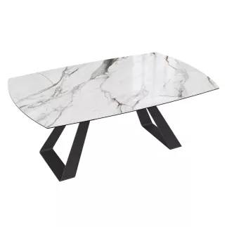 MICHIGAN│Table extensible L 190-270 cm│Plateau céramique│Coloris à choix
