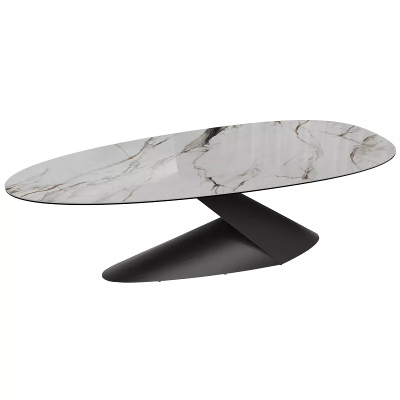 PROXIMA│Table L 270 cm│Plateau céramique│Coloris à choix