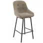 SAN FRANCISCO │Tabouret H115 cm - Assise pivotante 180° avec rappel│Tissus à choix