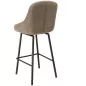 SAN FRANCISCO │Tabouret H115 cm - Assise pivotante 180° avec rappel│Tissus à choix