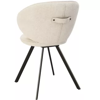 NOTTINGHAM EXPO│Sièges d'accueil - visiteurs│Assise pivotante│Blanc cassé