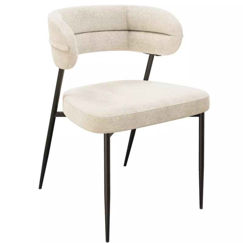 LONDRES EXPO│Sièges d'accueil - visiteur│Sur 4 pieds│Blanc cassé