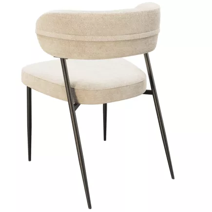 LONDRES EXPO│Sièges d'accueil - visiteur│Sur 4 pieds│Blanc cassé