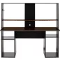 STREAM│Bureau gamer│Noir│167x60xh145 cm