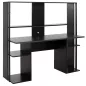 STREAM│Bureau gamer│Noir│167x60xh145 cm
