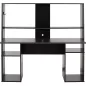 STREAM│Bureau gamer│Noir│167x60xh145 cm
