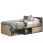 ERQUY│Lit enfants rangements│90x200 cm