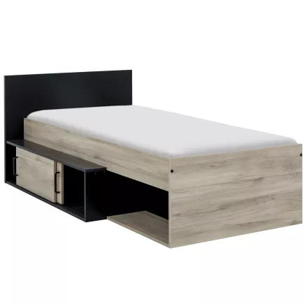 ERQUY│Lit enfants rangements│90x200 cm