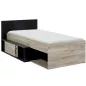 ERQUY│Lit enfants rangements│90x200 cm