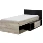 ERQUY│Lit enfants rangements│90x200 cm