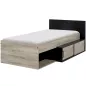 ERQUY│Lit enfants rangements│90x200 cm