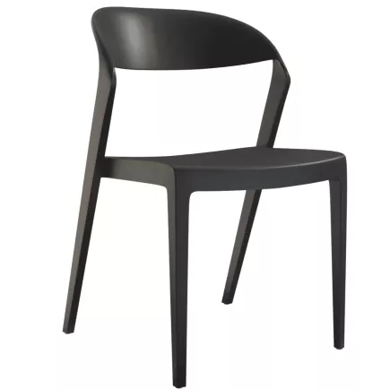 MARCEAU │Siège de collectivité - visiteurs │Noir