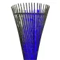 GLOBO│Lampe décorative - lumières bleues │aluminium