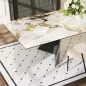 WASHINGTON│Table extensible L 200-300 cm│Plateau céramique│Coloris à choix