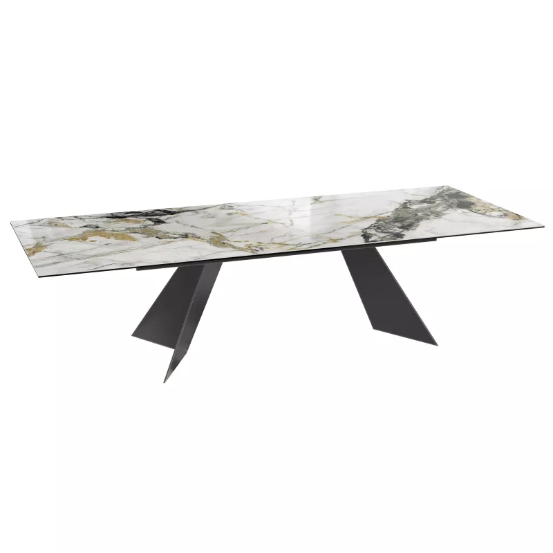 WASHINGTON│Table extensible L 200-300 cm│Plateau céramique│Coloris à choix
