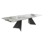 WASHINGTON│Table extensible L 200-300 cm│Plateau céramique│Coloris à choix