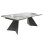 WASHINGTON│Table extensible L 200-300 cm│Plateau céramique│Coloris à choix