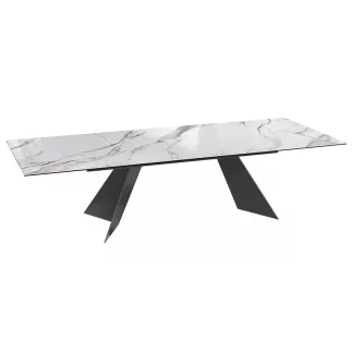 WASHINGTON│Table extensible L 200-3000 cm│Plateau céramique│Coloris à choix