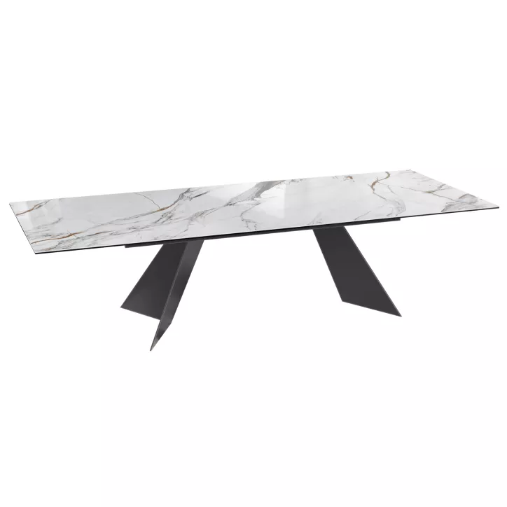 WASHINGTON│Table extensible L 200-3000 cm│Plateau céramique│Coloris à choix