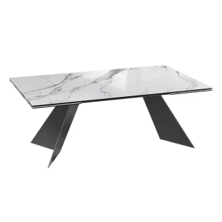 WASHINGTON│Table extensible L 200-300 cm│Plateau céramique│Coloris à choix