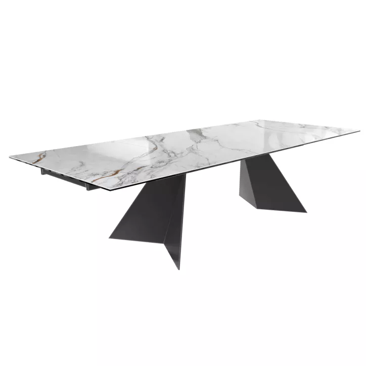WASHINGTON│Table extensible L 200-3000 cm│Plateau céramique│Coloris à choix