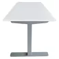 ENVEOL│Bureau électrique L 160xp 80 - 4 mémoires de position│Blanc/Gris aluminium ENVEOL│Bureau électrique L 160xp 80 - 4 mémoires de position│Blanc/Gris aluminium