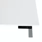 ENVEOL│Bureau électrique L 160xp 80 - 4 mémoires de position│Blanc/Gris aluminium ENVEOL│Bureau électrique L 160xp 80 - 4 mémoires de position│Blanc/Gris aluminium