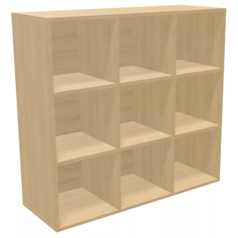 CAMILLE│Rangement 9 cases ouvert│coloris à choix