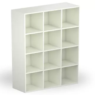 CAMILLE│Rangement 12 cases ouvert│coloris à choix