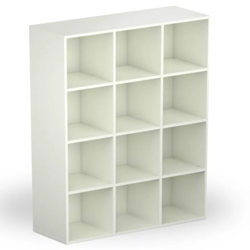 CAMILLE│Rangement 12 cases ouvert│coloris à choix