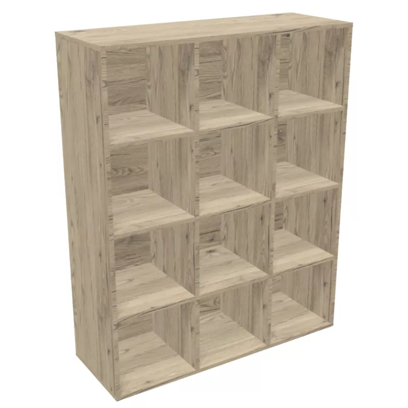 CAMILLE│Rangement 12 cases ouvert│coloris à choix