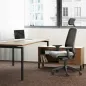 GABIN | Fauteuil de travail avec têtière | Synchrone ergonomique-accoudoirs 4D