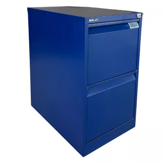 BISLEY│Caisson à dossiers suspendus H71,5cm - 2 tiroirs│Bleu Oxford